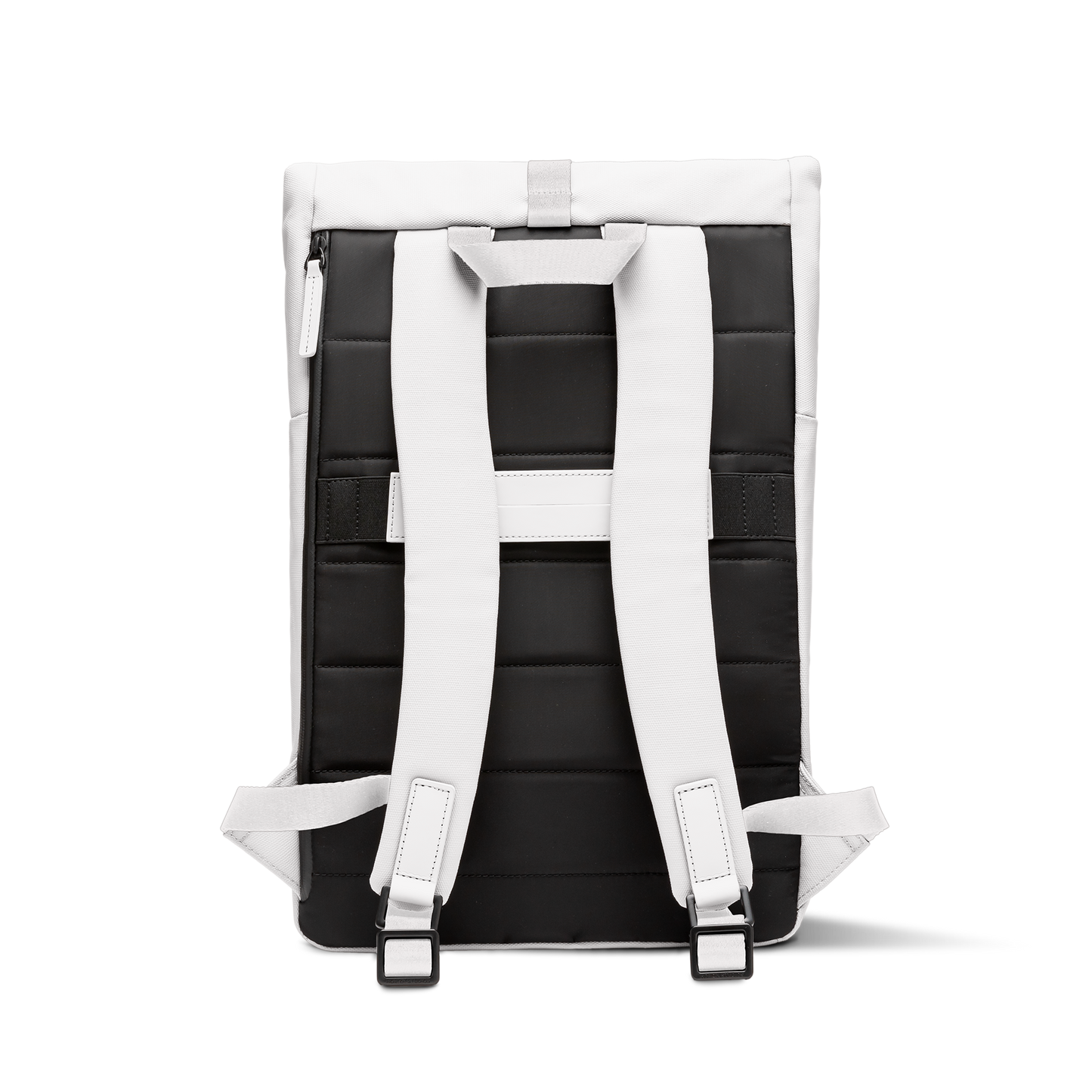 Sofo Rolltop Rucksack Rucksack Rucksack All Weiß Rückseite Acac - Wasserabweisend Vegan Ergonomisch - Horizn Studios