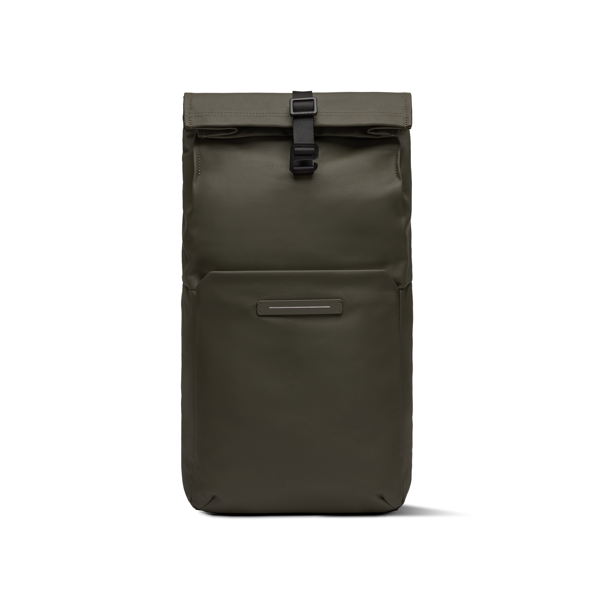 Sofo Rolltop Rucksack Rucksack Rucksack Grün Erweitert - Wasserabweisend Vegan Ergonomisch - Horizn Studios