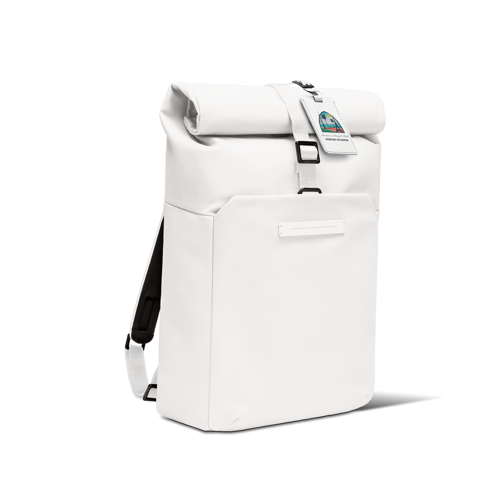 Sofo Rolltop Rucksack Rucksack Rucksack Tennis Edition - Wasserabweisend Vegan Ergonomisch - Horizn Studios
