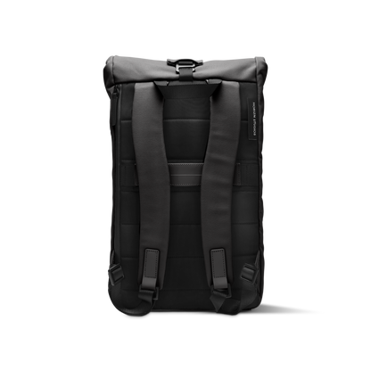 Sofo Rolltop Rucksack Rückseite - Wasserabweisend Vegan Ergonomisch - Horizn Studios