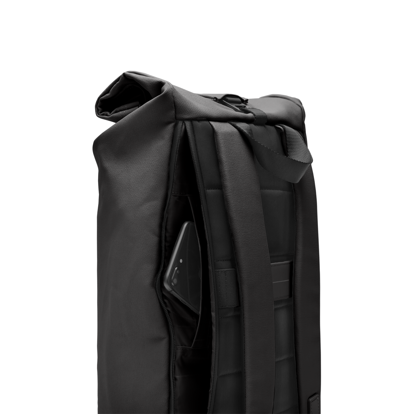 Sofo Rolltop Rucksack Detail - Wasserabweisend Vegan Ergonomisch - Horizn Studios