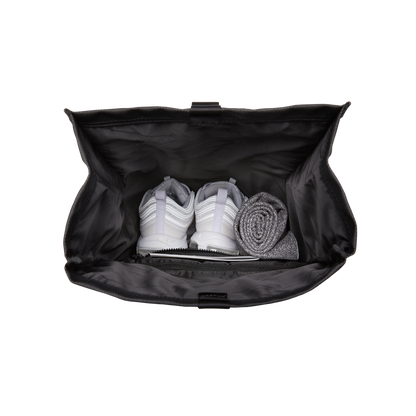 Sofo Rolltop Rucksack Draufsicht Detail - Wasserabweisend Vegan Ergonomisch - Horizn Studios