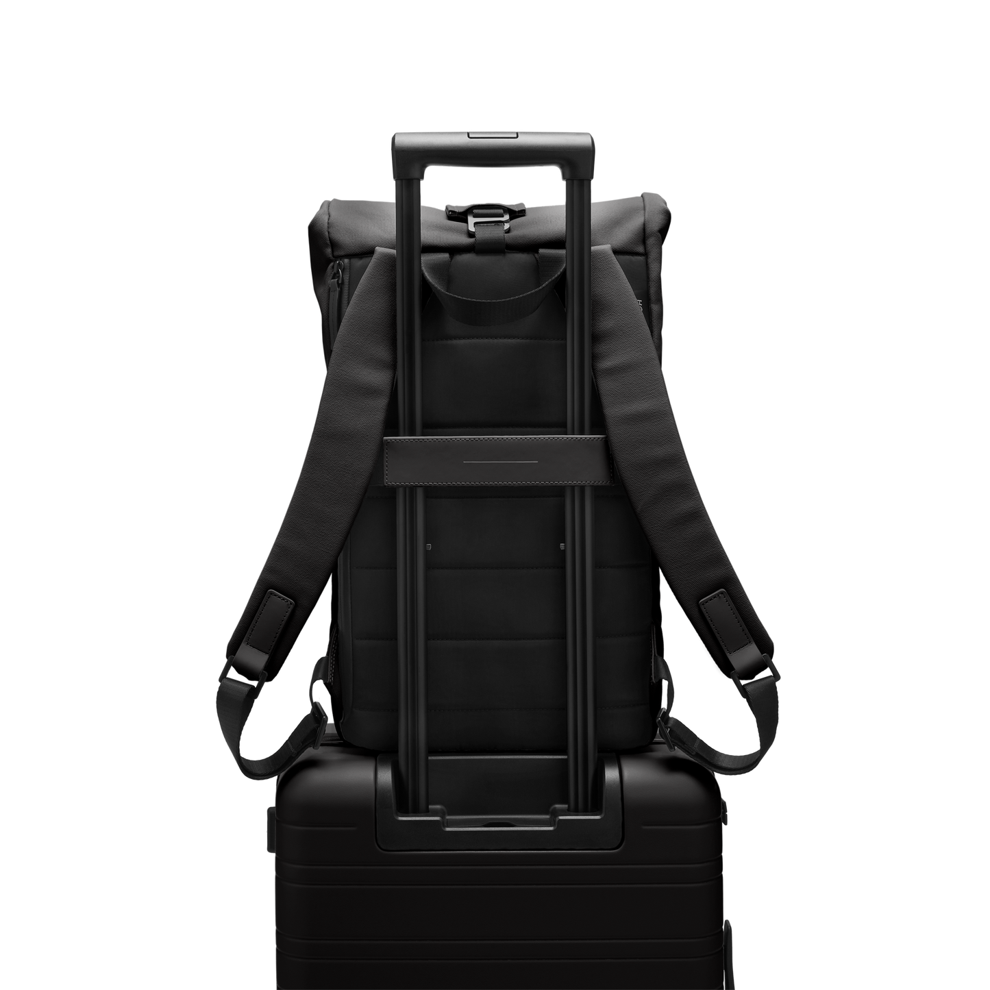 Sofo Rolltop Rucksack Trolley Rückseite - Wasserabweisend Vegan Ergonomisch - Horizn Studios