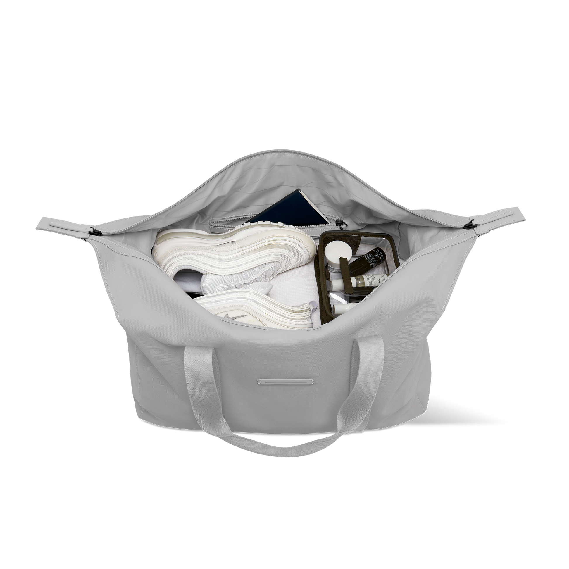 Sofo Weekender Light Quartz Grau Main Pocket - Horizn Studios