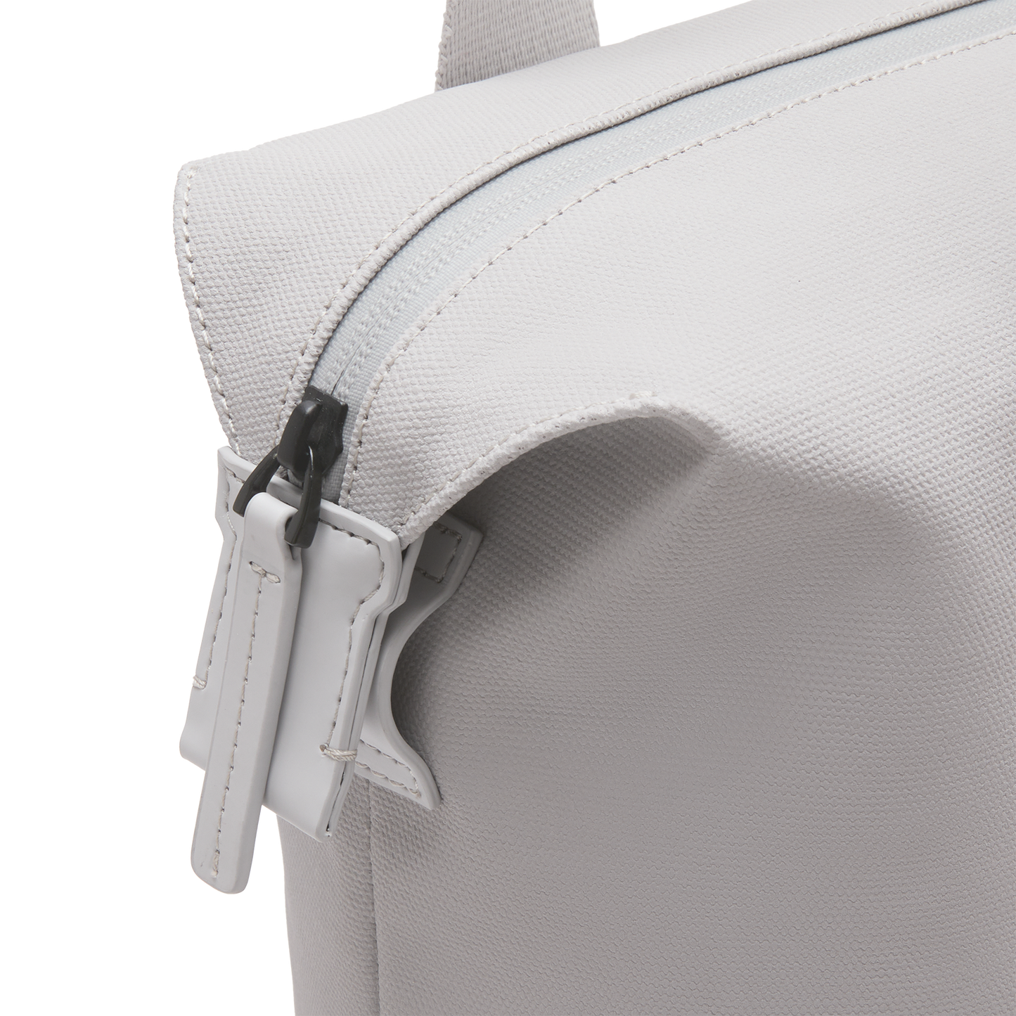 Sofo Vertical Tragetasche Light Quartz Grau Detail - Wasserabweisend Funktional Stilvoll - Horizn Studios
