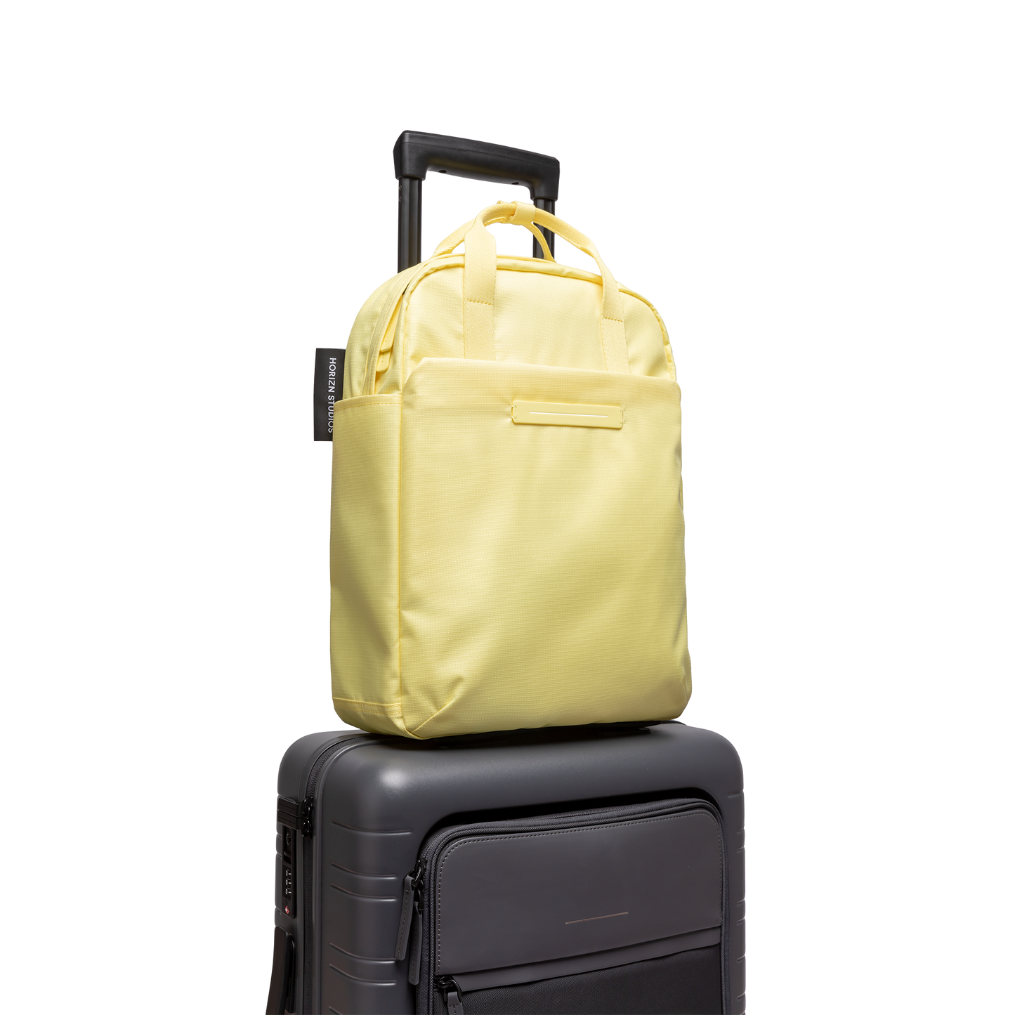 Tragetasche Tasche Medium Glossy Lemon Trolley - Wasserabweisend Funktional Stilvoll - Horizn Studios
