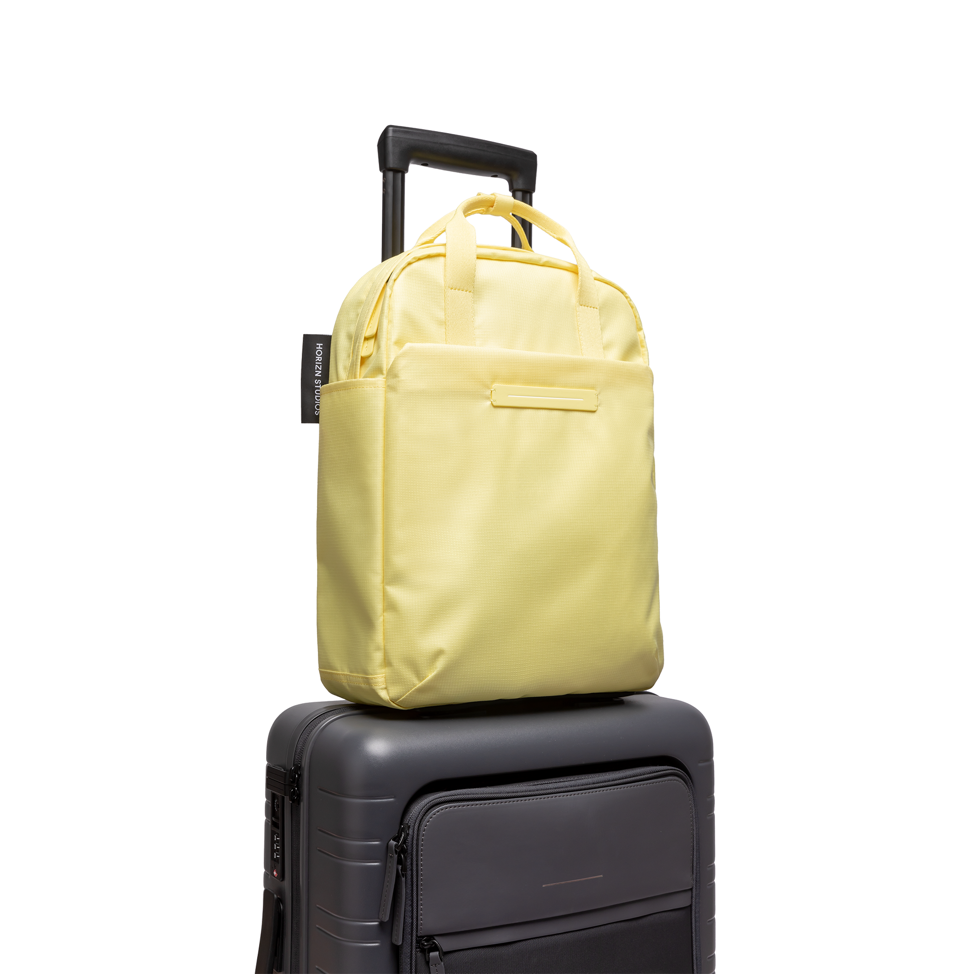 Tragetasche Tasche Medium Glossy Lemon Trolley - Wasserabweisend Funktional Stilvoll - Horizn Studios
