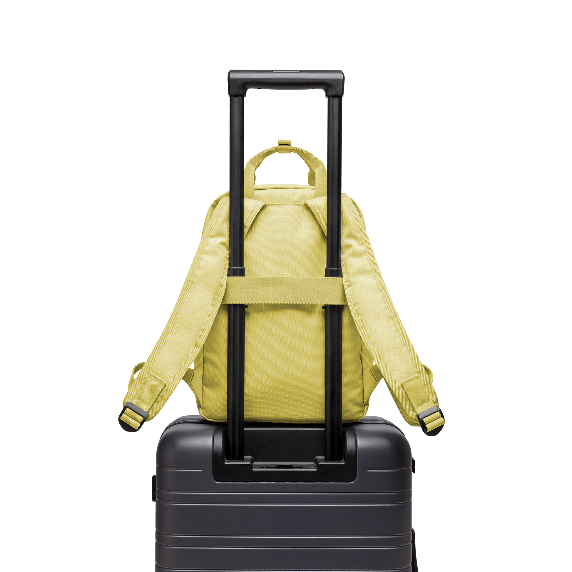 Tragetasche Tasche Small Glossy Lemon Trolley Rückseite - Wasserabweisend Funktional Stilvoll - Horizn Studios