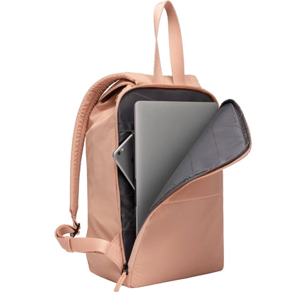 Chiado Rucksack Beige Rosa Laptop Fach Fab - Wasserabweisend Vegan Ergonomisch - Horizn Studios