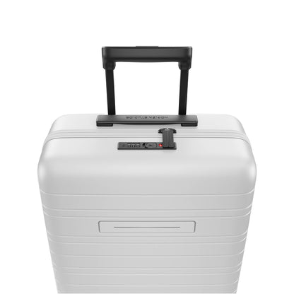 Koffer Air Series Light Quartz Grau Detail Lock Bdea - Hartschale Polycarbonat Leicht Robust - Horizn Studios