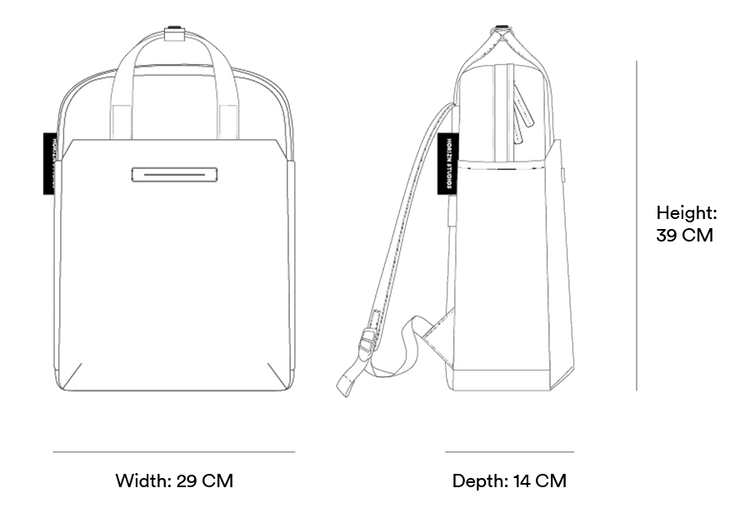 Info Graphics Shibuya Totepack - Horizn Studios
