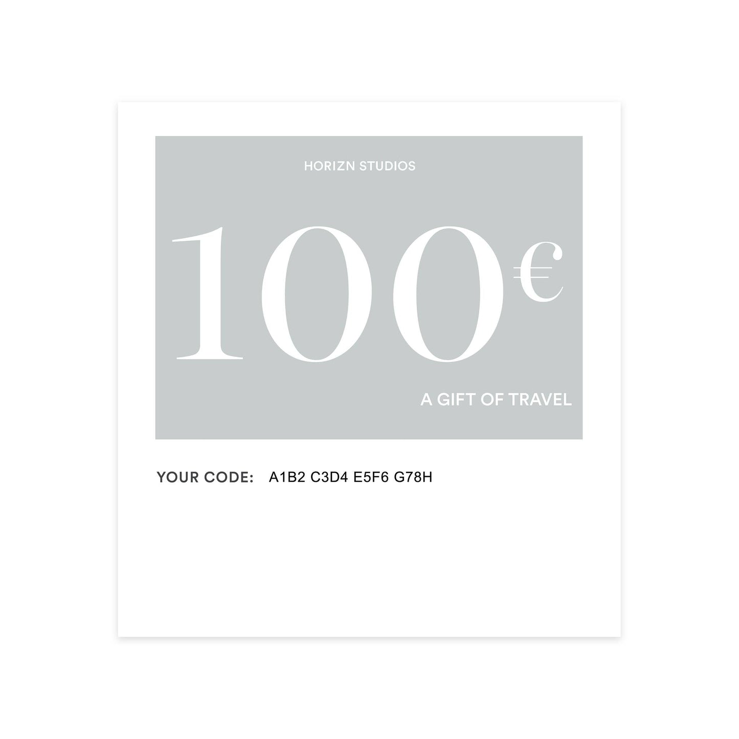 Gift Card Digital - Horizn Studios