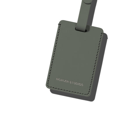 Koffer Gepäckanhänger Embossed Grün Green Bceff - Hartschale Polycarbonat Leicht Robust - Horizn Studios