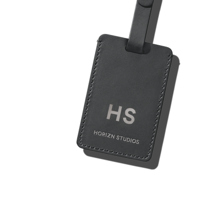 Koffertag Embossed Graphite - Hartschale Polycarbonat Leicht Robust - Horizn Studios