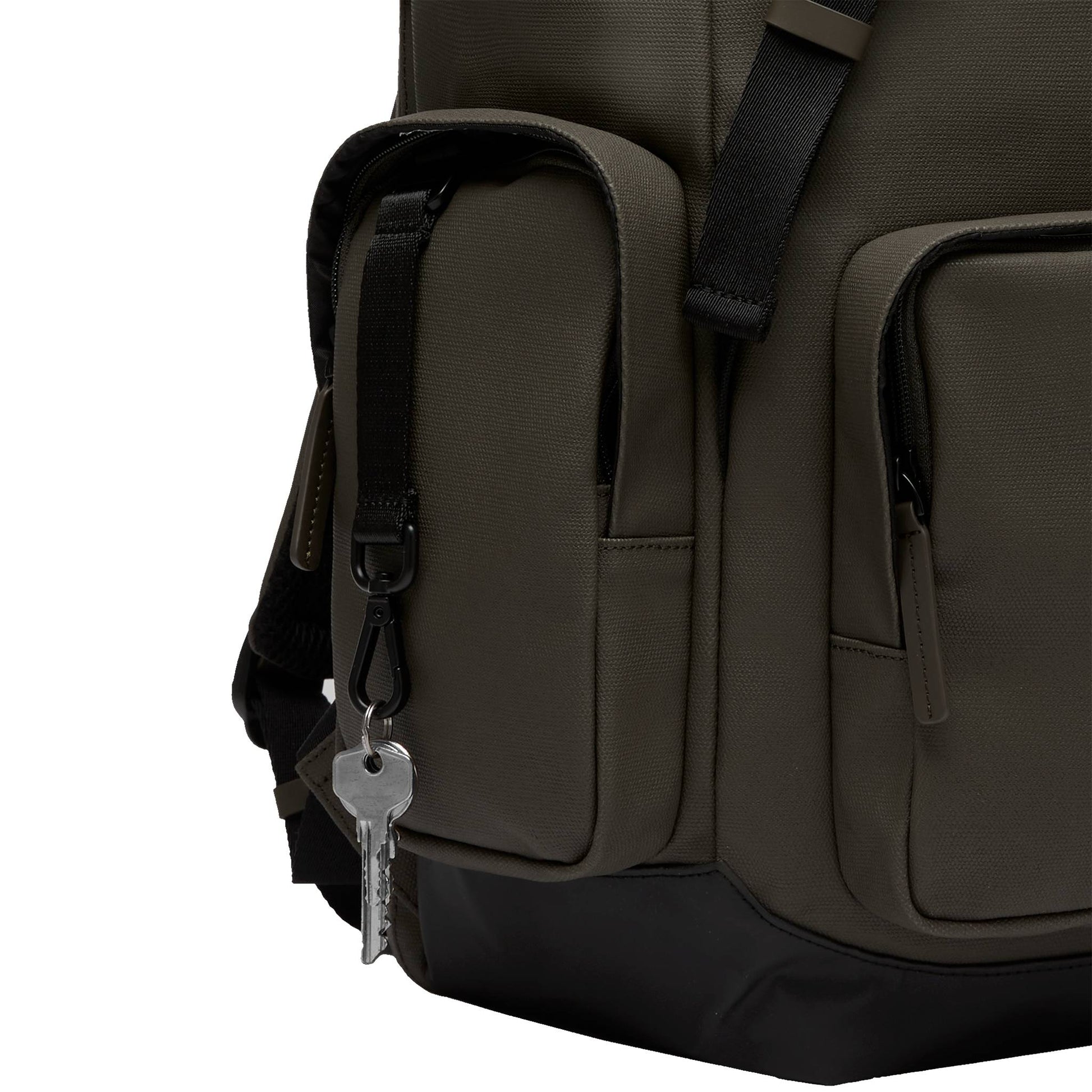 Sofo Rucksack Travel Darkolive Key Aef Acad - Wasserabweisend Vegan Ergonomisch - Horizn Studios