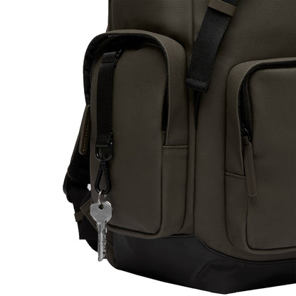Sofo Rucksack Travel Darkolive Key Aef Acad - Wasserabweisend Vegan Ergonomisch - Horizn Studios