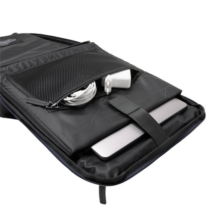 Sofo Rucksack Travel Blau Open View Def - Wasserabweisend Vegan Ergonomisch - Horizn Studios